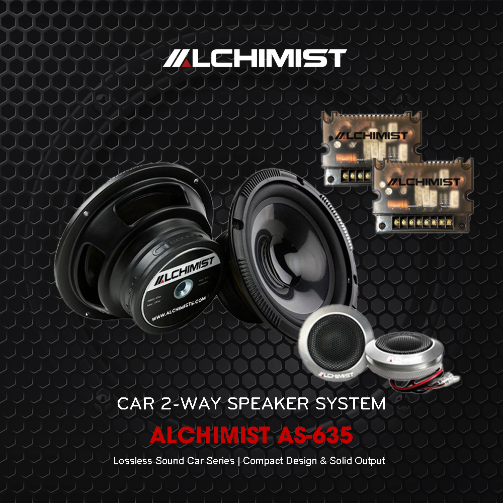 ALCHIMIST AS-635 ALCHIMIST AS-635 2-Way Speaker System for Immersive Listening Experience